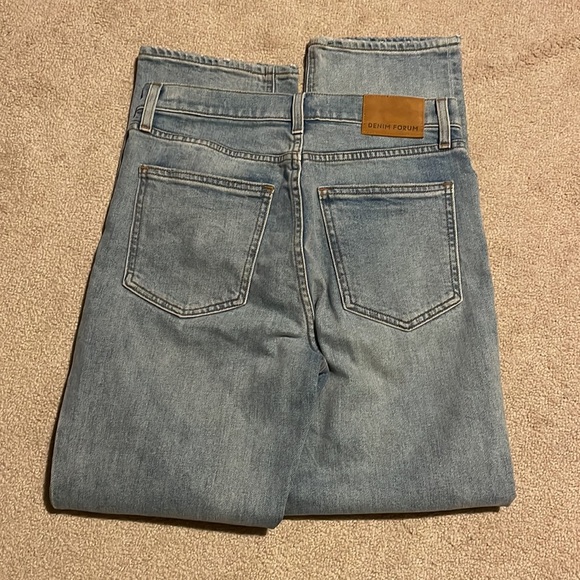Denim Forum Arlo High Rose Straight Jeans sz26 - Picture 4 of 4